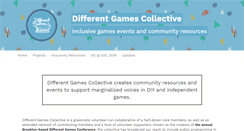 Desktop Screenshot of differentgames.org